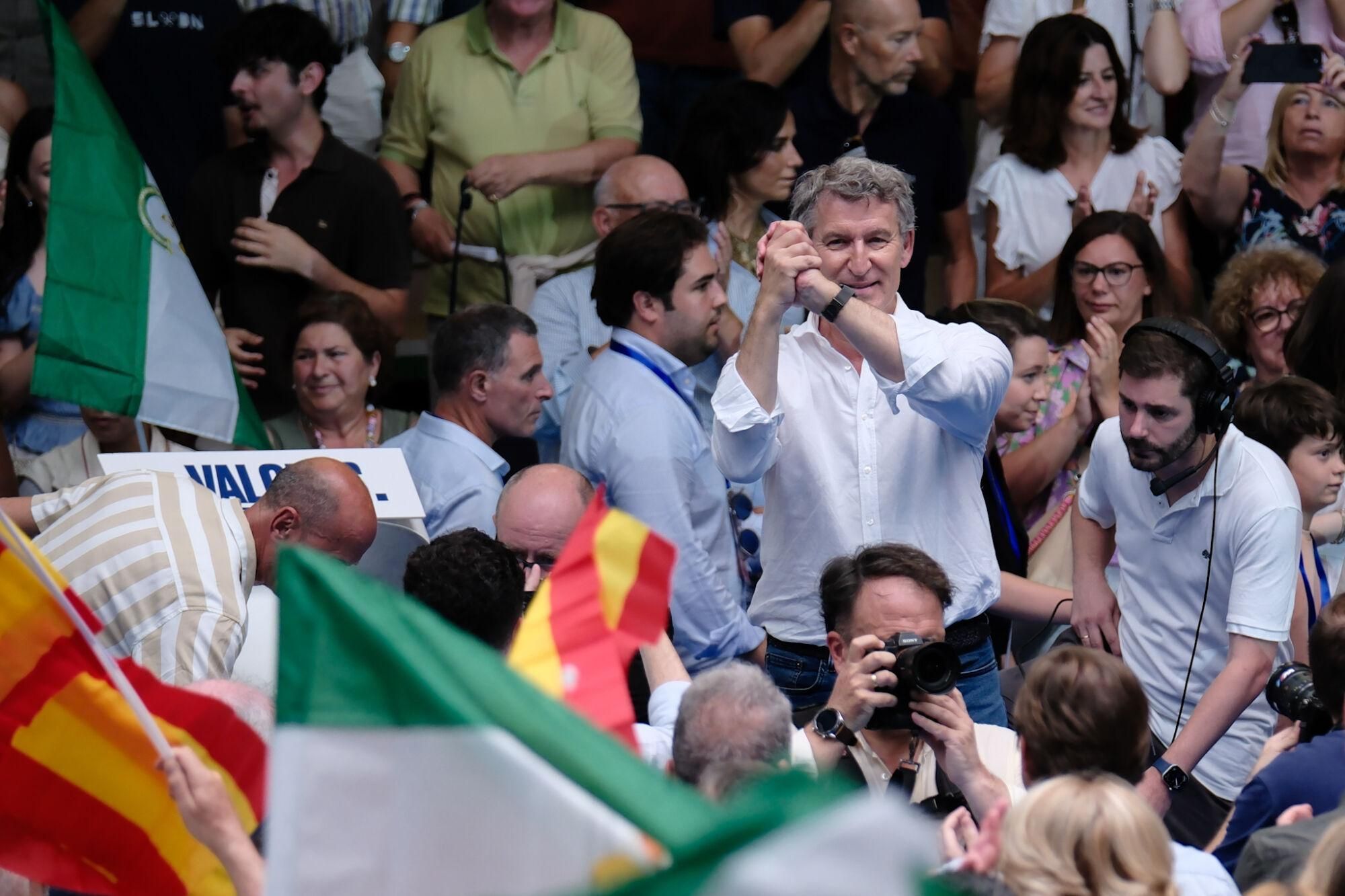 Mitin del Partido Popular en Málaga