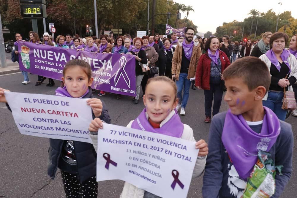 25N Manifestación contra la violencia hacia las mujeres.