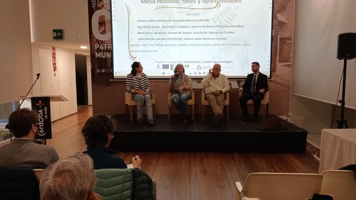 La actividad contó con una mesa redonda.