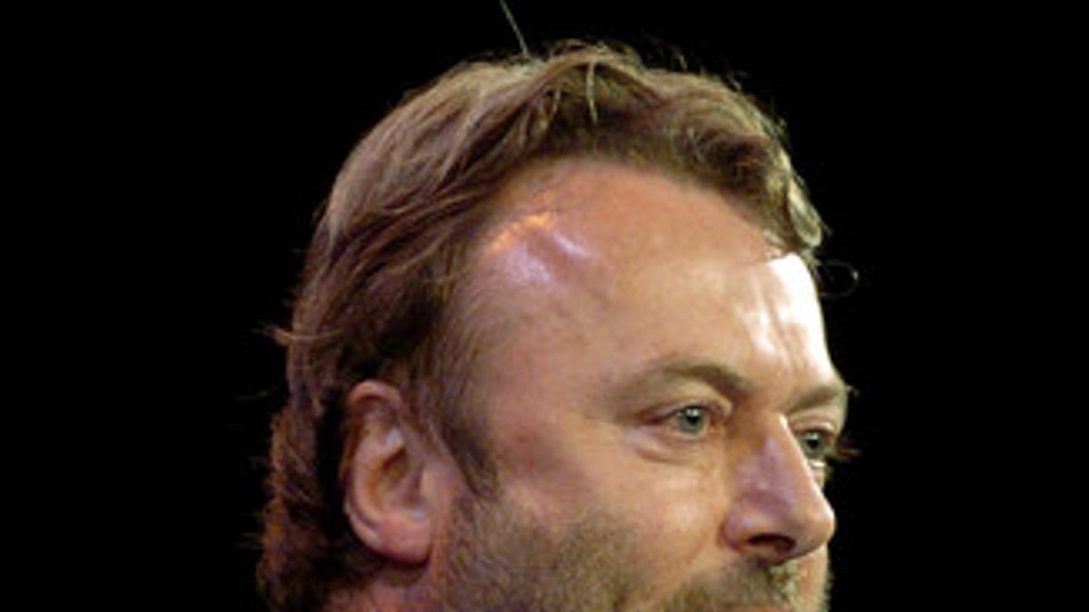 Christopher Hitchens, en un debate en el 2005.