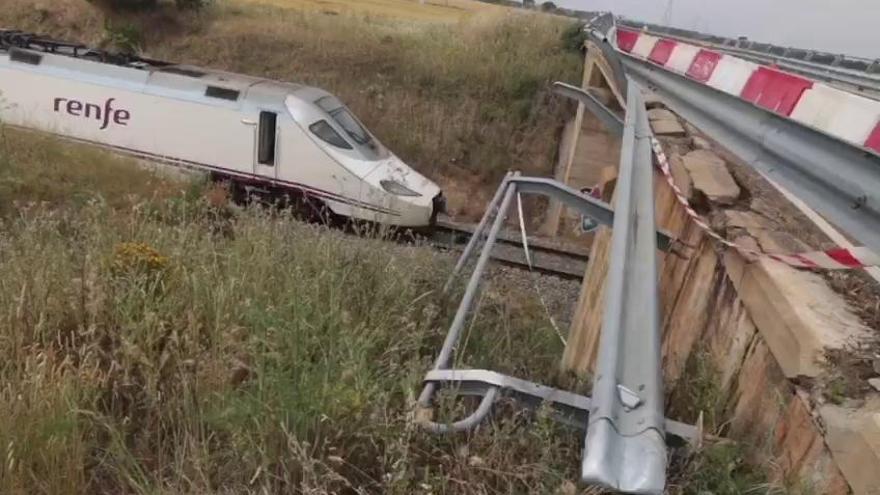 Accidente de tren en Zamora: la hipótesis del siniestro en La Hiniesta