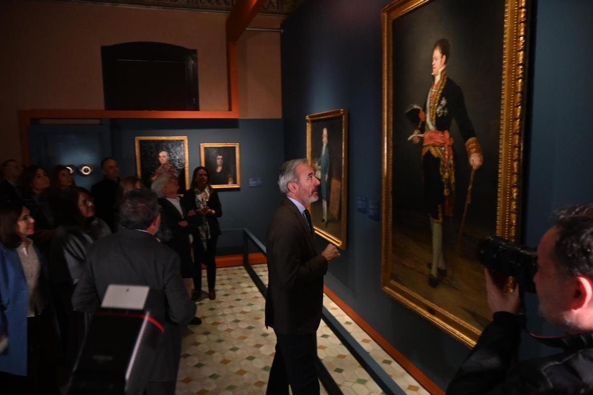 En imágenes | Las obras de Goya ya brillan en La Aljafería En imágenes | Las obras de Goya ya brillan en La Aljafería