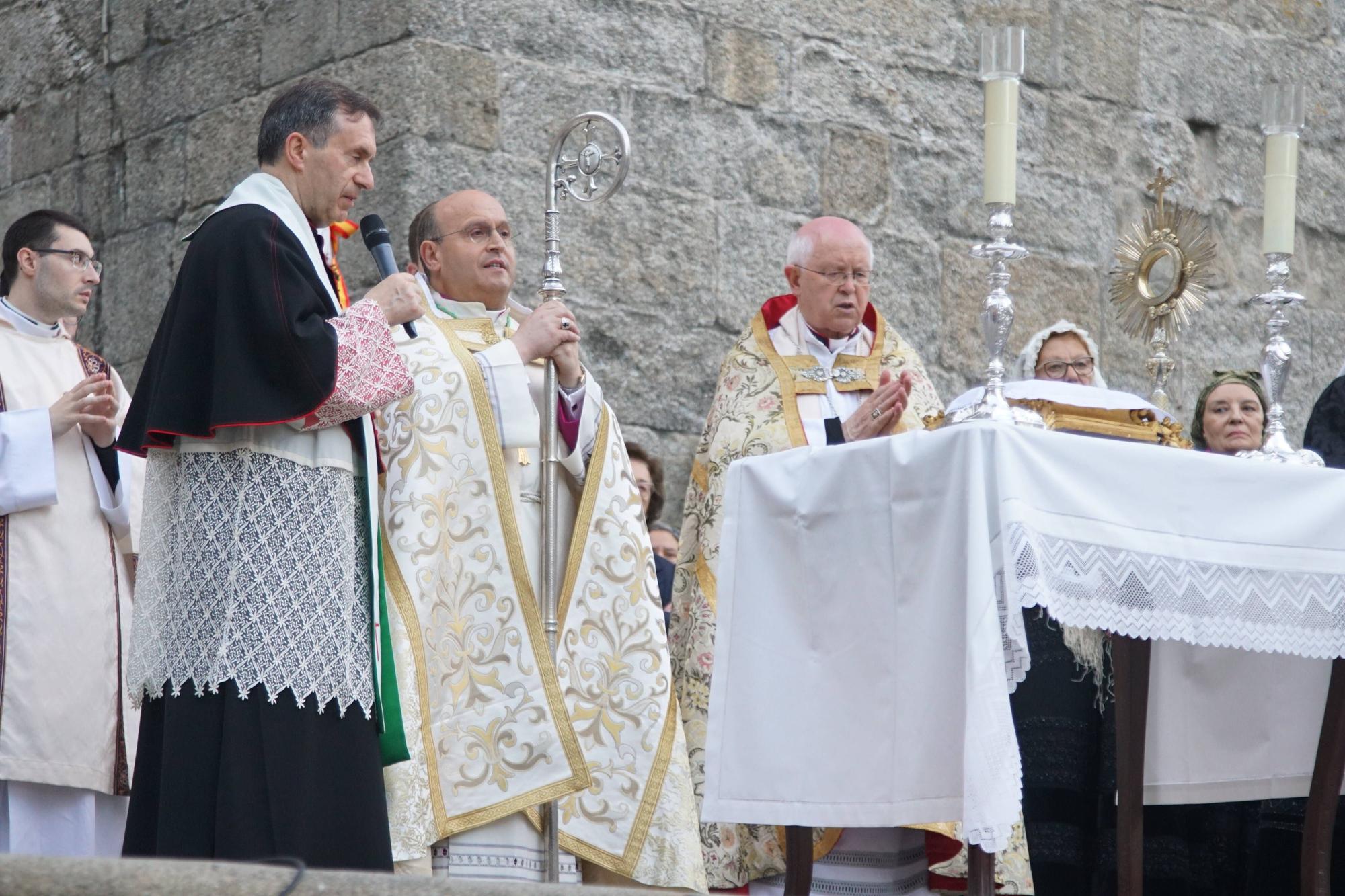 Así fue la procesión del Corpus Christi en Santiago de Compostela