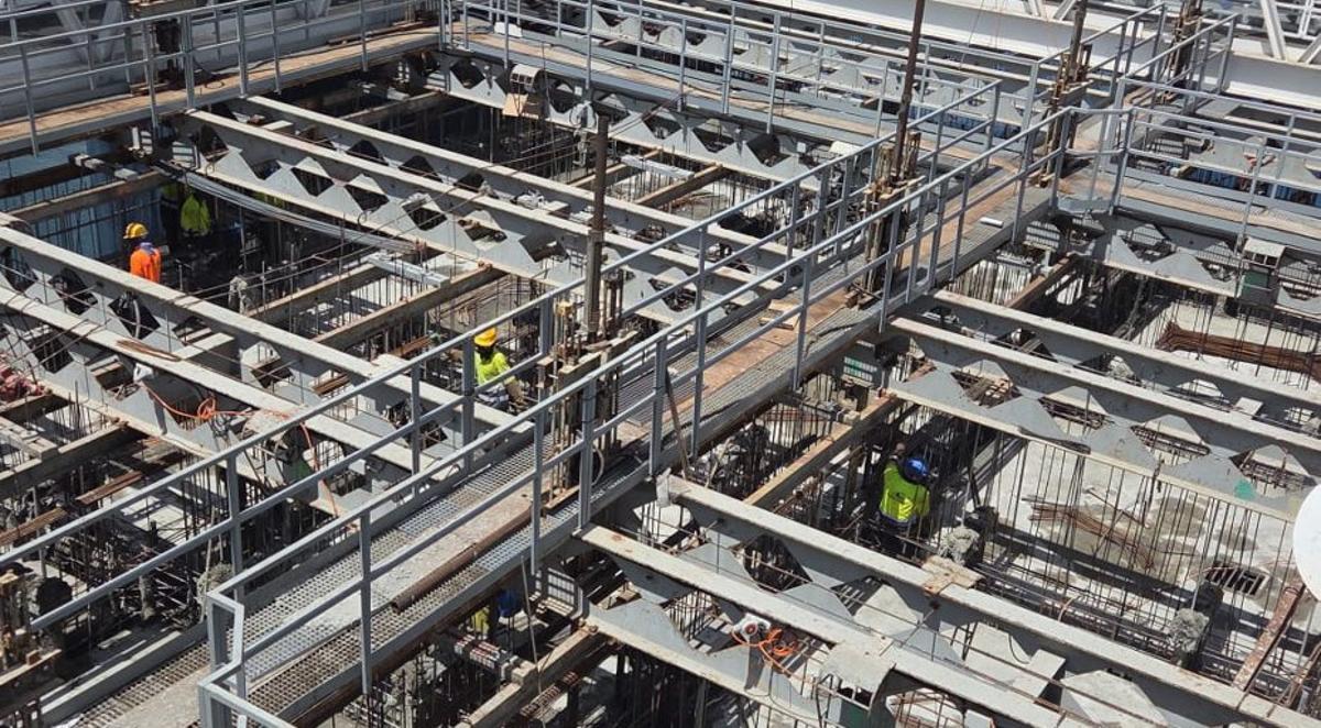 Zona donde se construyen los ocho cajones. | LP / DLP