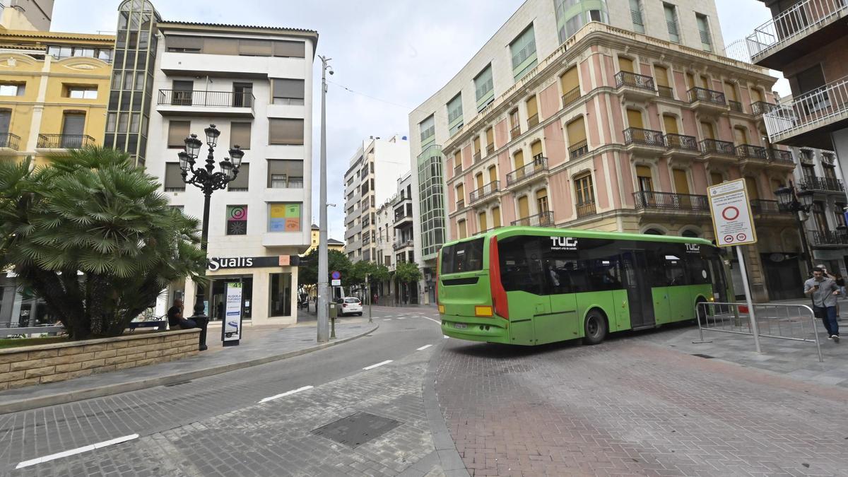 Imagen de archivo de un Día Europeo Sin Coches en Castelló.