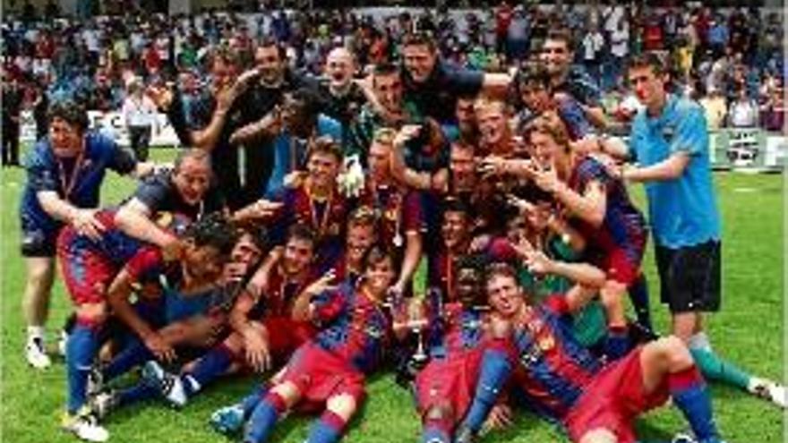 Els juvenils blaugrana van proclamar-se campions a Ceuta.