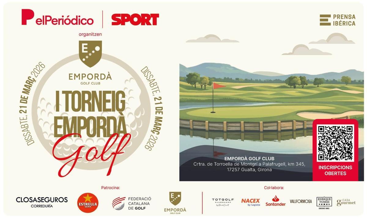 El primer torneo de Prensa Ibérica en Empordà Golf llenó todas las plazas a las pocas horas de abrirse las inscripciones