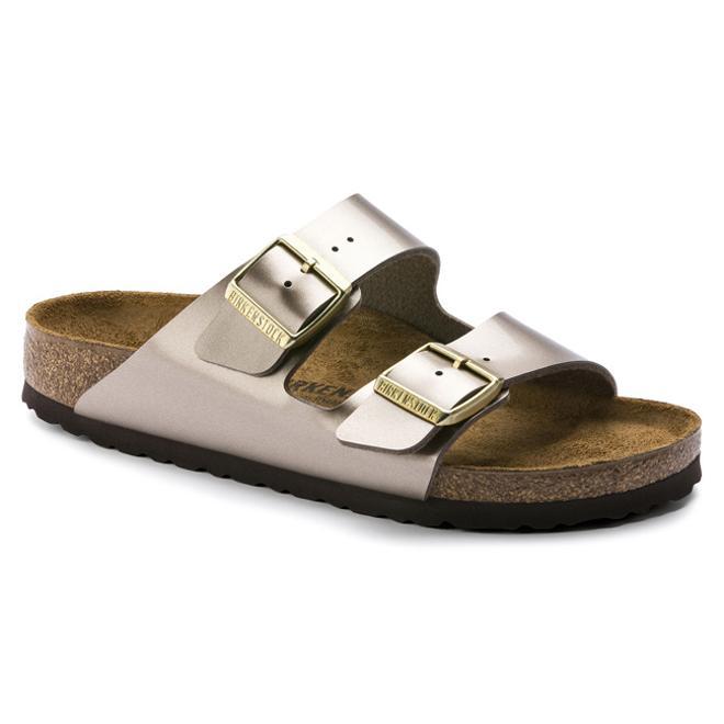 Sandalias Birkenstock metalizadas