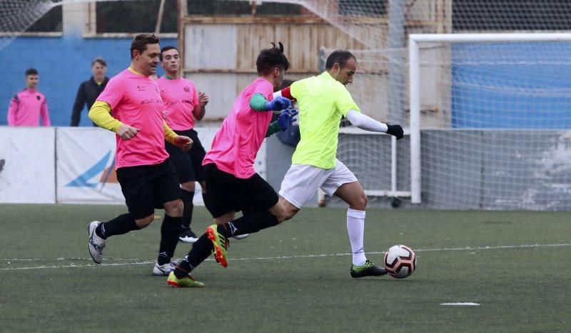 Partido solidario en el campo César Láinez