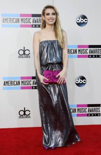 Actress Emma Roberts arrives at the 41st American Music Awards in Los Angeles