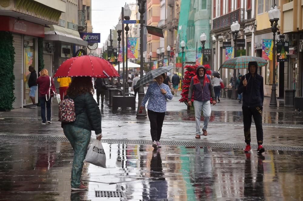 Lluvia en Las Palmas de Gran Canaria