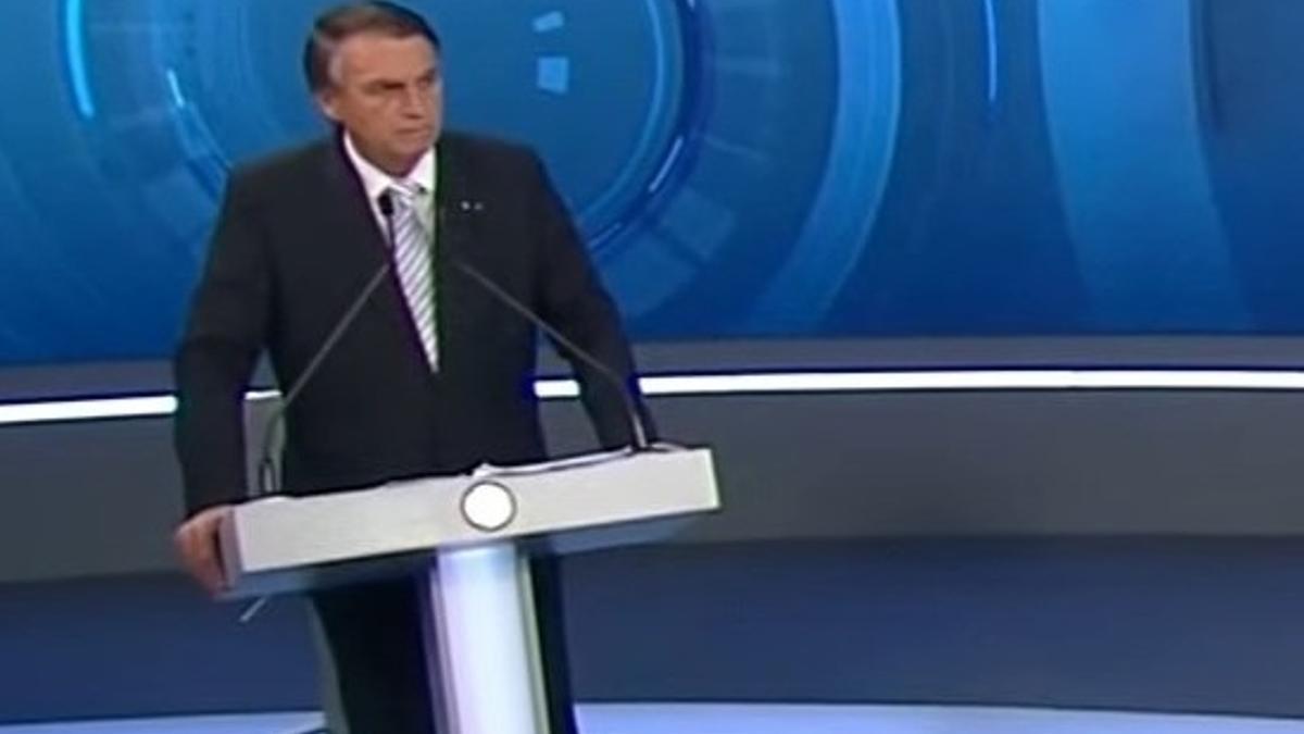 Jair Bolsonaro, durante la campaña.