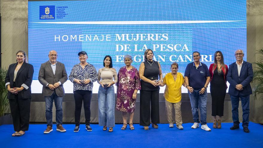 Homenaje a las mujeres de la pesca de Gran Canaria