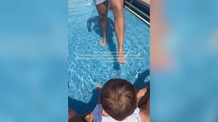 Anabel Pantoja disfruta de un crucero de ensueño con su pareja y su pequeña Alma