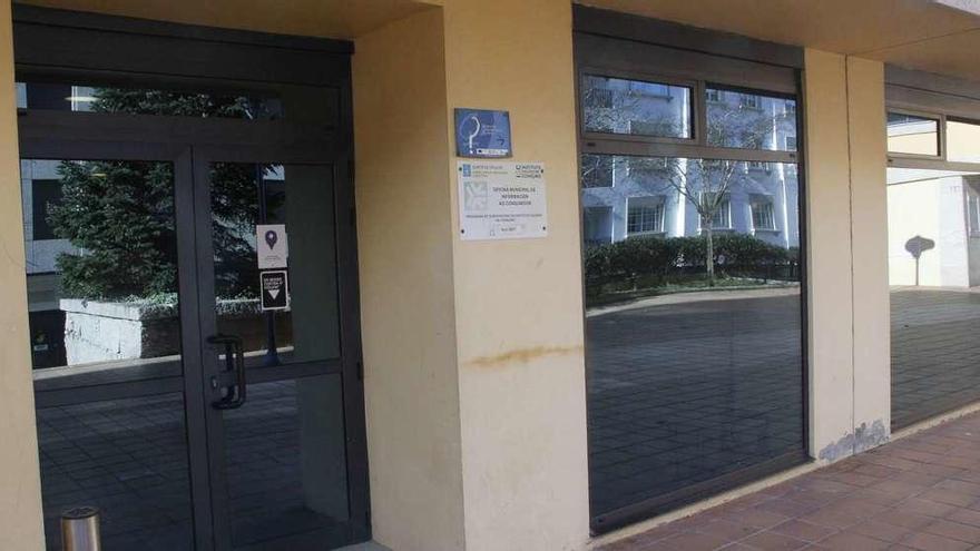 Oficina Municipal de Información al Consumidor de Cangas, sita en el edificio Xoia. // Santos Álvarez