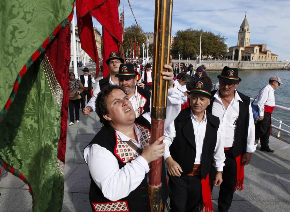 Celebración del Día de León en Gijón