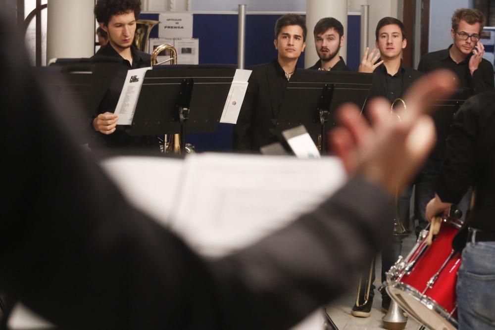 Actuación de la Joven Orquesta de la Unión Europea en Avilés