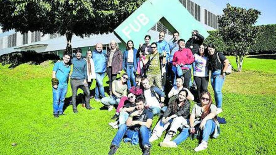 Setze estudiants amb diversitat intel·lectual de Colòmbia visiten UManresa en el marc d’UniversiMÉS