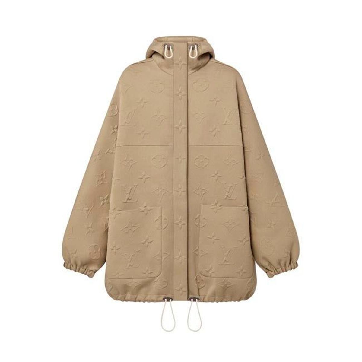 Parka con capucha Monogram tridimensional de Louis Vuitton