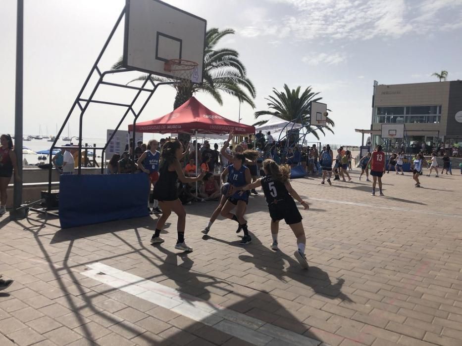 Campeonato de baloncesto 3x3 en La Ribera