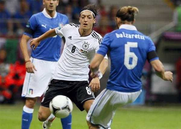 El partido Alemania-Italia, en imágenes