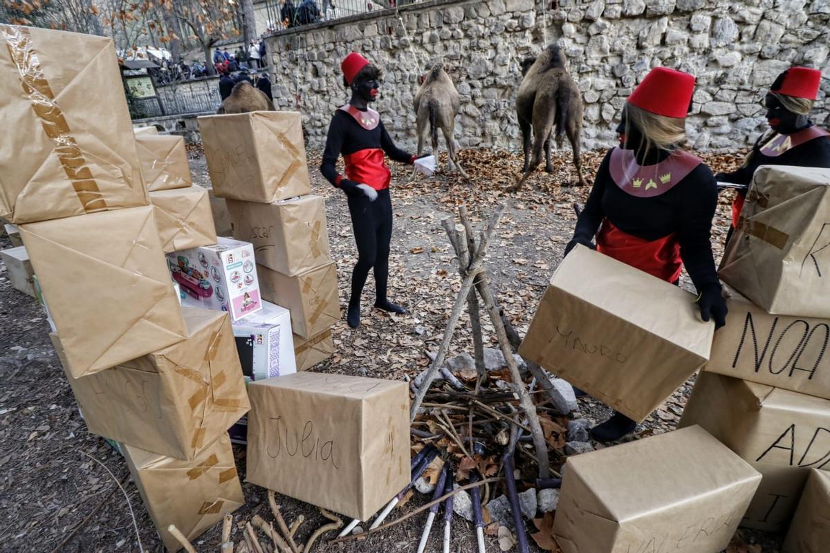 El Campamento Real de Alcoy ya tiene todo preparado para la llegada de los Reyes Magos