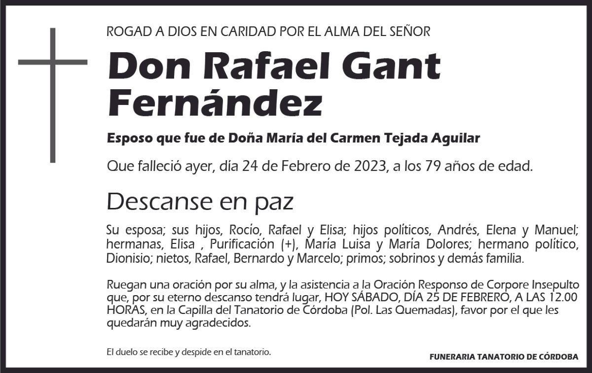 Rafael Gant Fernández