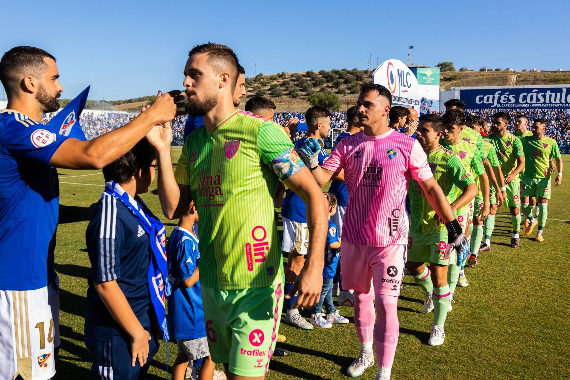 El Deportivo Linares - Málaga CF, en imágenes