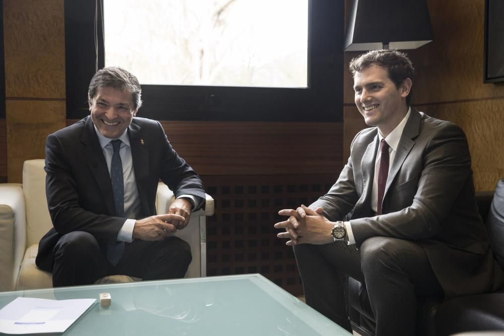 Albert Rivera con Javier Fernández