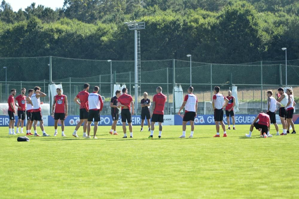 Dubarbier, en la 1ª sesión del Dépor sin Borges