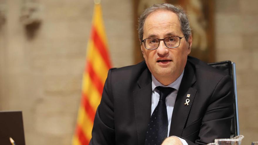 Torra no vol convocar ara eleccions: «Si no ho vam fer per aprovar un pressupost, tampoc ho farem enmig de l&#039;emergència»