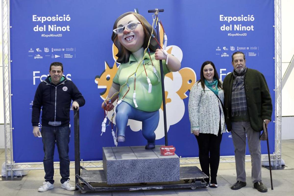 Primera jornada de entrega de ninots de las Fallas 2020