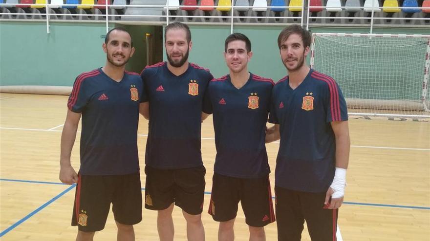 La selección española se acerca a Córdoba