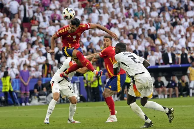 Eurocopa | Cuartos de final: España - Alemania, en imágenes