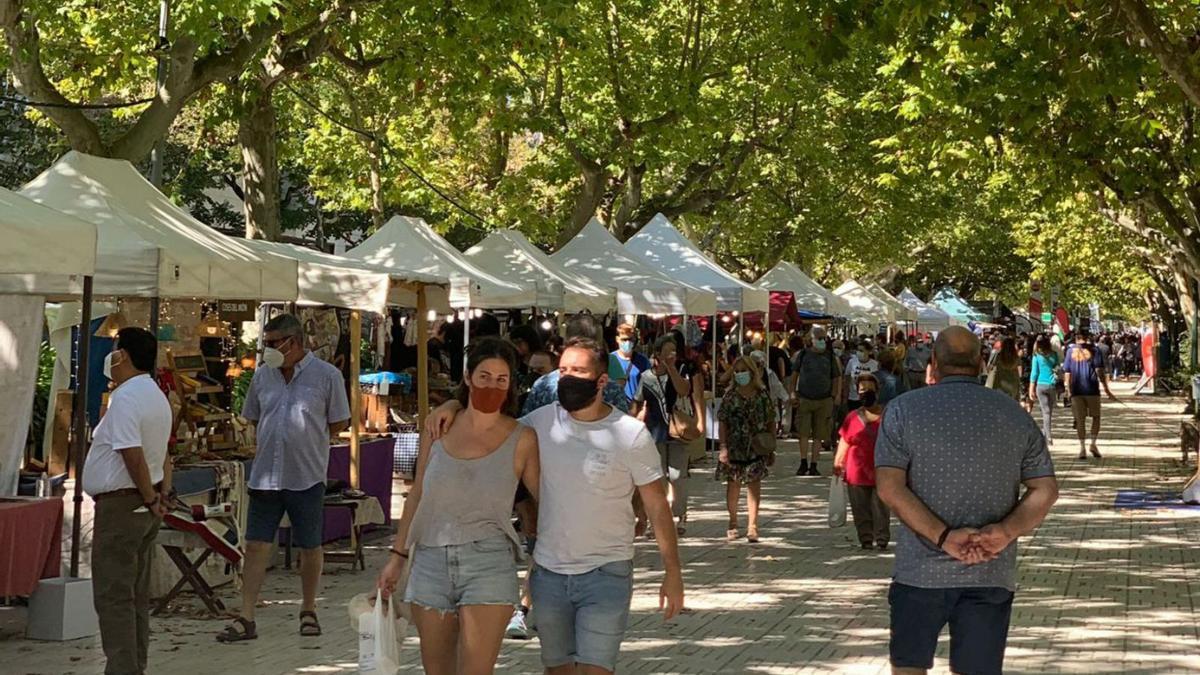 Parades a l’edició de FirAnoia de l’any passat, a Igualada | ARXIU/MITI VENDRELL