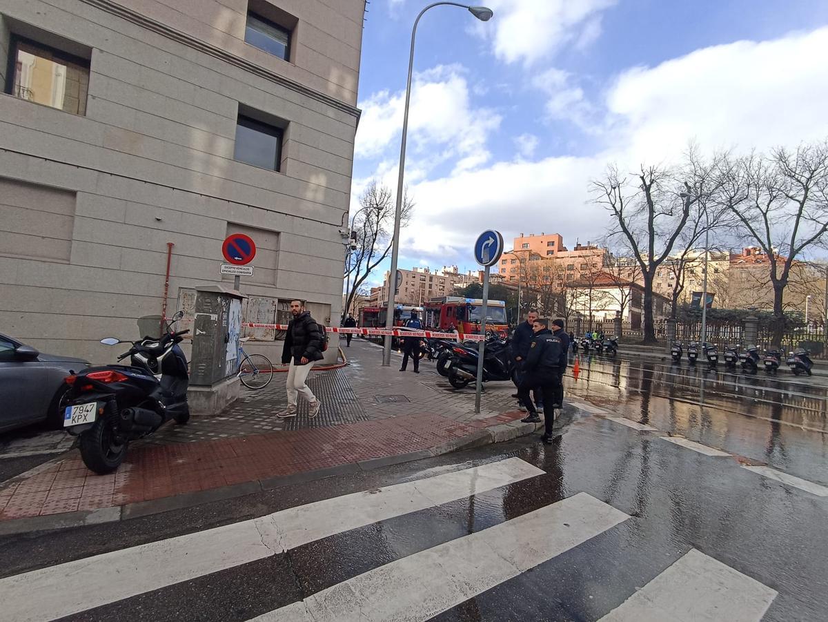 La Policía precinta la zona