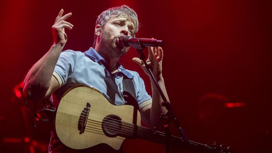 Concierto de Oques Grasses en el Palau Sant Jordi, en enero del 2023.