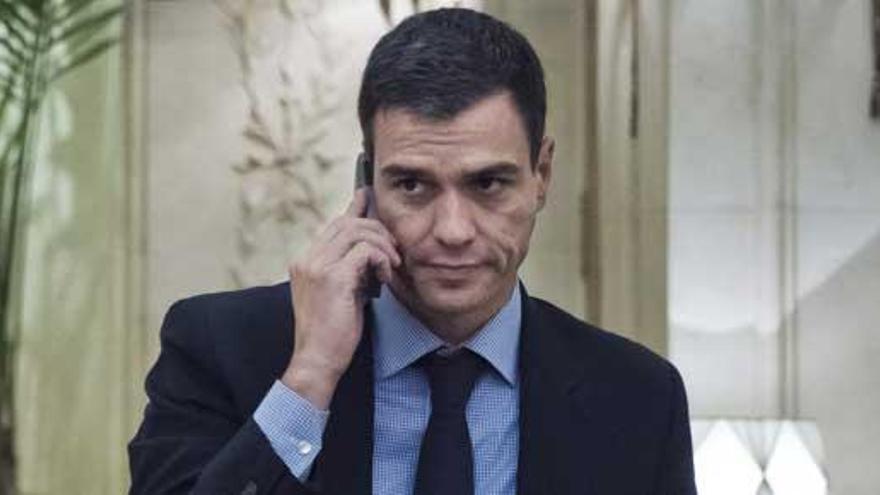 Pedro Sánchez, este viernes.