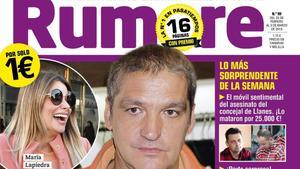 Portada de la revista ’Rumore’.