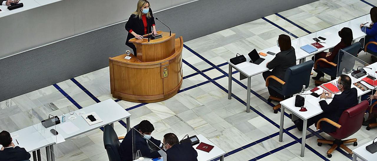 Debate de la moción de censura en Murcia