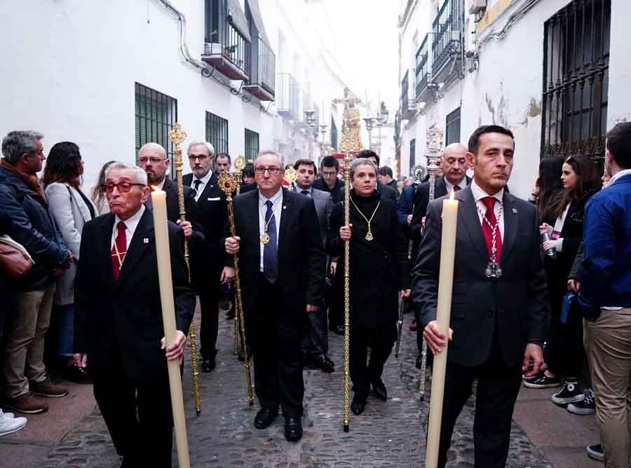 El Vía Crucis de las Cofradías en imágenes.