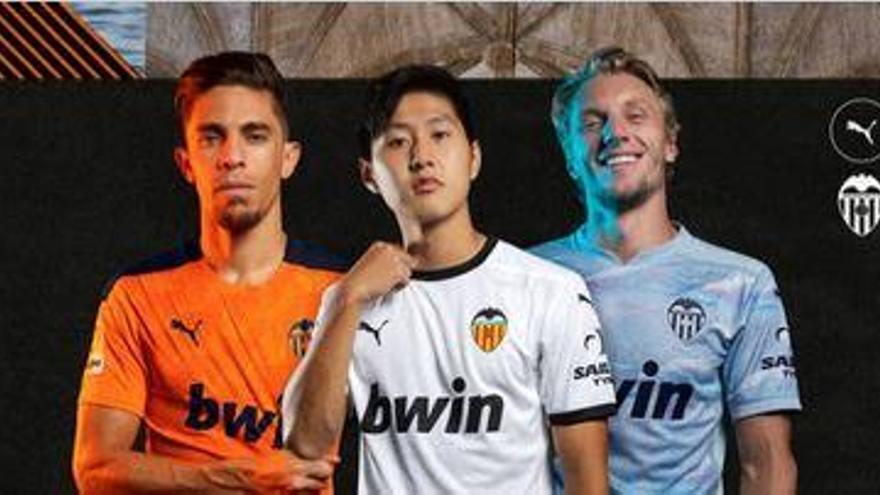Oficial | Las nuevas camisetas del Valencia CF