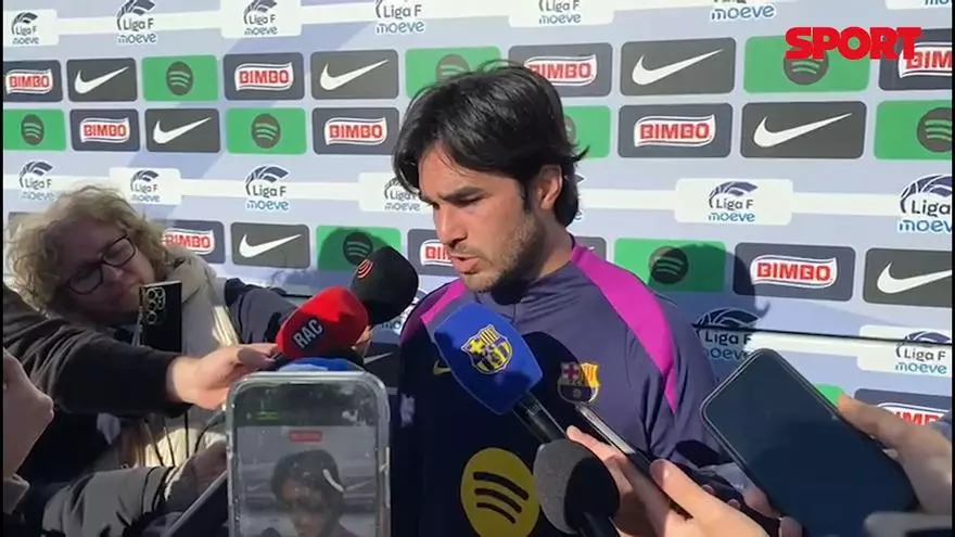 Pere Romeu analiza el partido en la previa del Madrid CFF