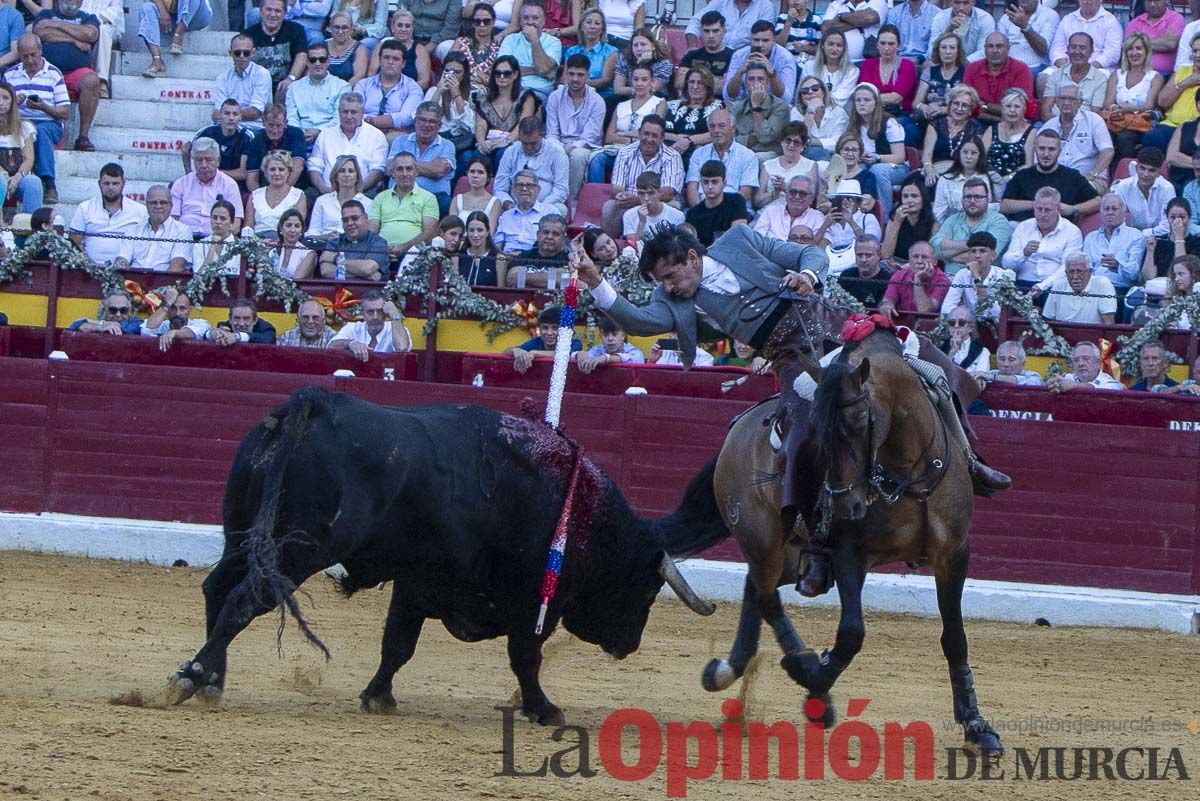 Corrida de rejones en la Feria de Murcia (Andy Cartagena y Diego Ventura)