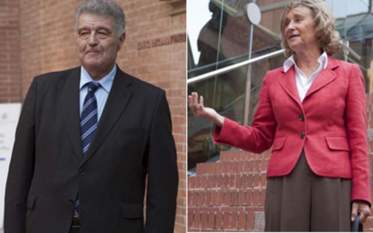 Els dos candidats a la presidència de l’Orfeó, Enric Enrech i Mariona Carulla. Els dos candidats a la presidència de l’Orfeó, Enric Enrech i Mariona Carulla.