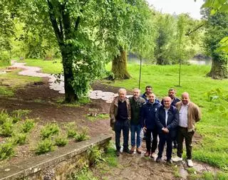 La restauración de la Carballeira de Caldas «estará lista antes de verano»