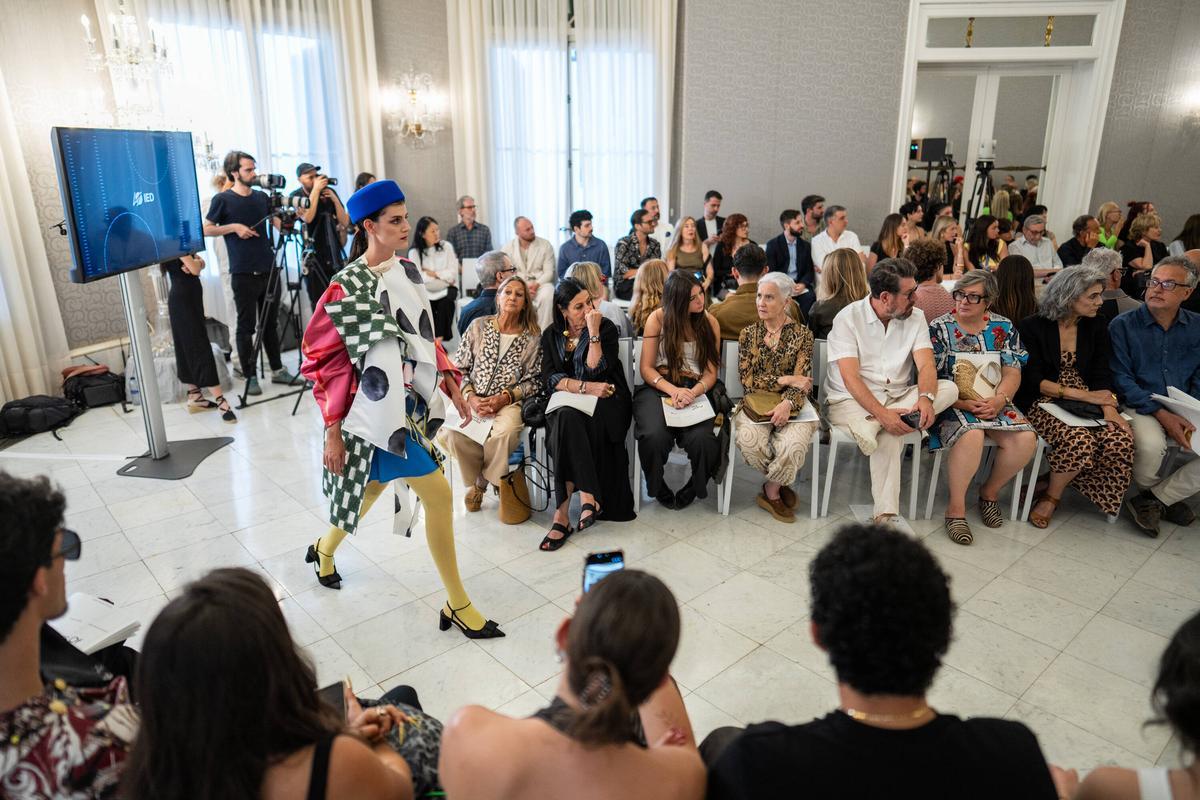 Pasarela de nuevos talentos en el Palau Reial de Pedralbes para el 60º aniversario del IED