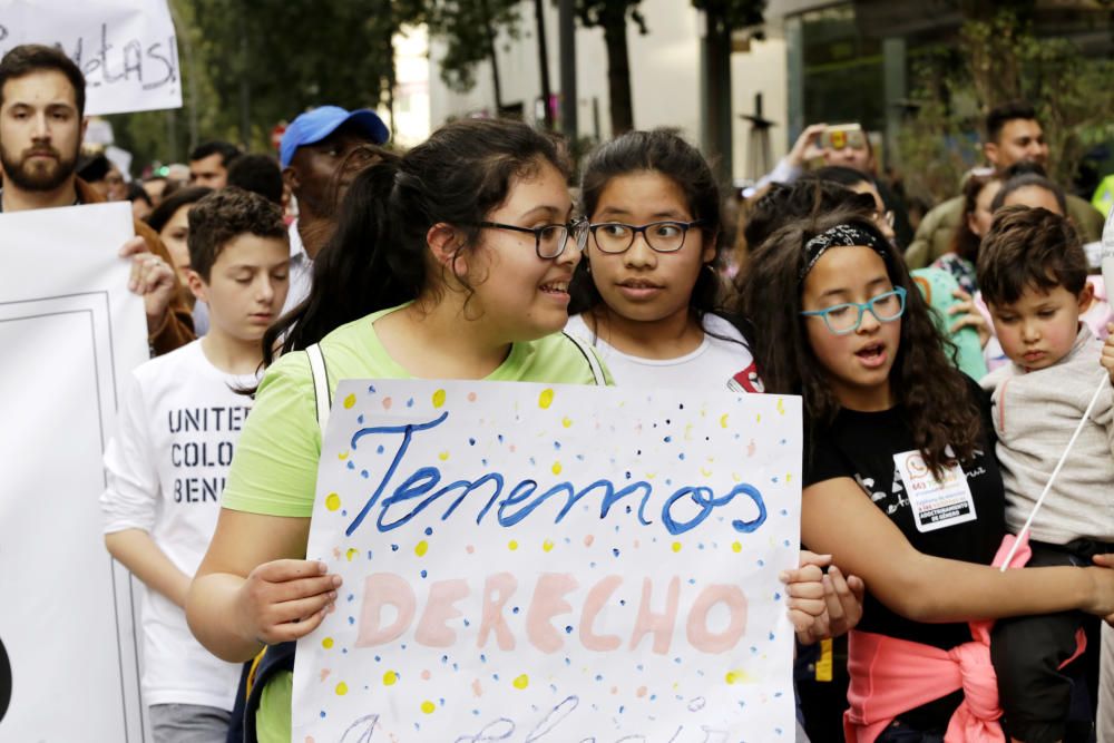 Protesta a favor del pin parental en Murcia