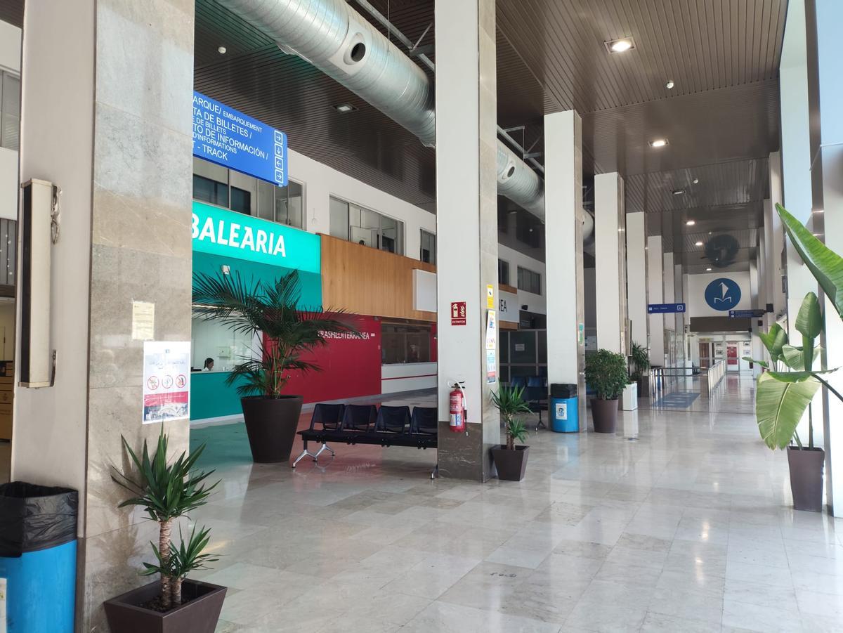 Autoridad Portuaria durante el día del lunes.