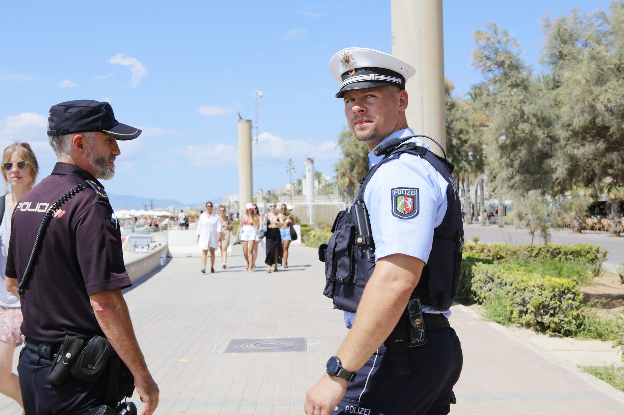 Auf Streife mit der deutschen Polizei am Ballermann